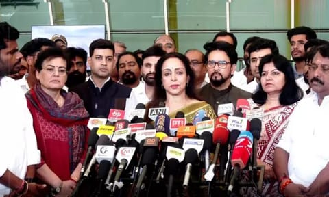 BJP MP Hema Malini