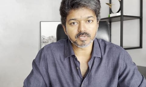 Screengrab from his video message 