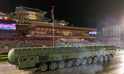New intercontinental ballistic missile (AP) 