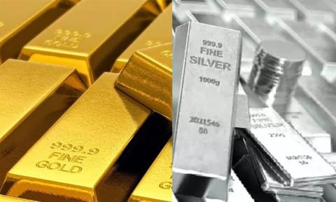 Gold and silver 
