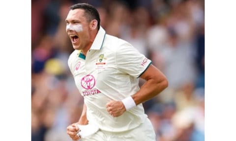 Australian fast bowler Scott Boland (Photo: IANS)