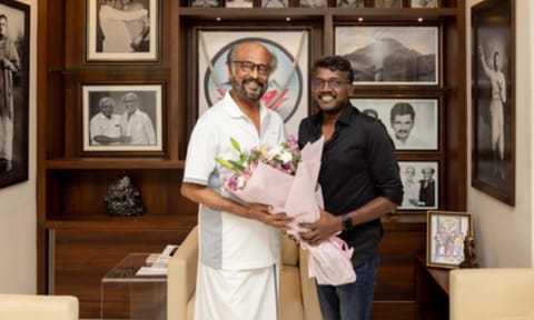 Superstar Rajinikanth with director Mari Selvaraj (IANS)