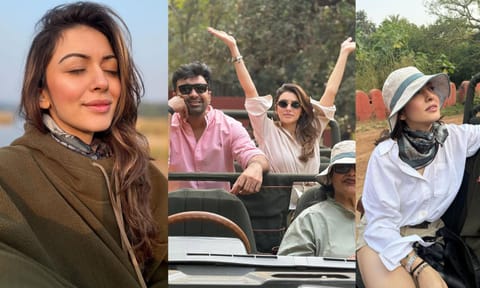 Visual from her trip (Insta/ihansika) 