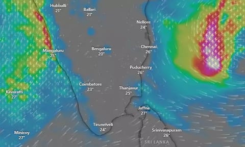 Weather map