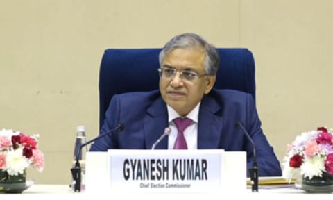  Chief Election Commissioner Gyanesh Kumar (Photo: IANS)
