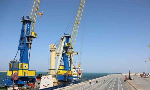 Chabahar port (X) 