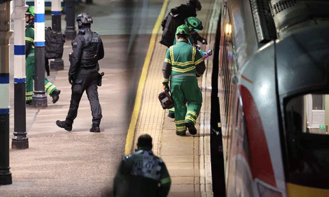 Visual from the attack (AP) 