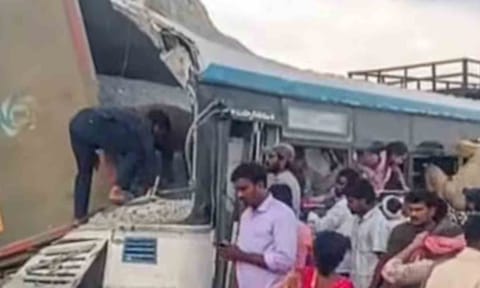 Visuals from the spot (PTI) 