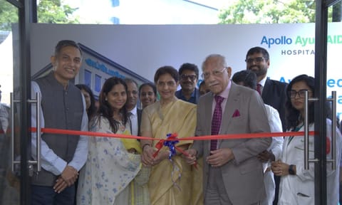 Visual from the Apollo AyurVAID hospital Innaugration 