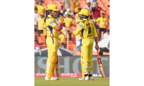 Dewald Brevis & Ravindra Jadeja (IANS) 