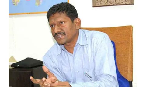 Retired IAS officer U Sagayam (Photo: Daily Thanthi)