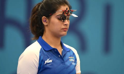  India could manage in the 25m Standard Pistol event at the ISSF World Championships 2025 in Cairo on Saturday (IANS)