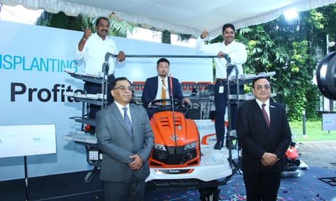 Escorts Kubota Limited introduced its third-generation Ride-On Rice Transplanters