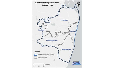 Chennai Metropolitan Area (Photo: cumta.tn.gov.in)