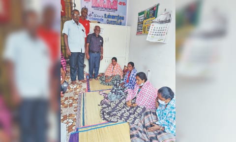 Four cleanliness workers fasting since November 17 at the union office in Ambattur have even refused the daily sugar test