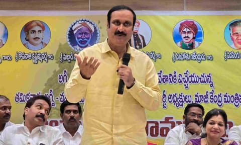 PMK president Anbumani Ramadoss (X) 