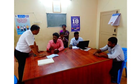 Visual from the centre (Via Department for Welfare for the differently abled persons social security scheme) 