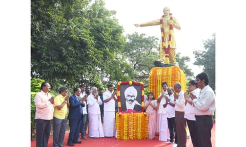 Visual from the celebration in chennai (X/@mkstalin) 