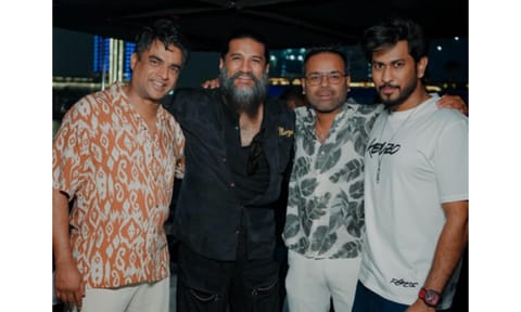 Still from the wrap up party of GDN (Photo: IANS)