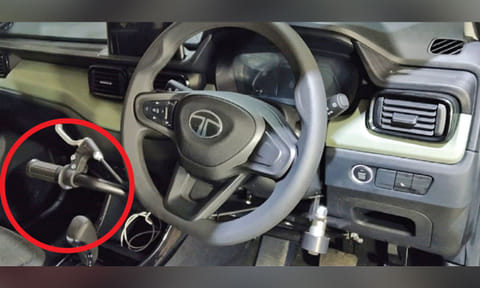 A sensor-based knob developed and fitted near the gear lever to operate the clutch in a semi-automatic manner
