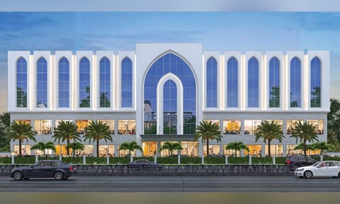 Model of the Haj House coming up near airport in Chennai