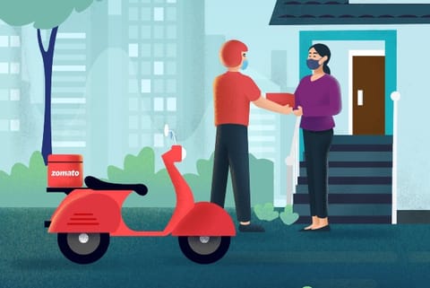 Online food delivery