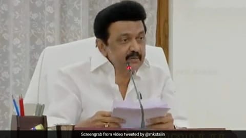 M K Stalin