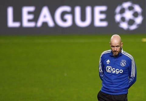 Ajax Amsterdam coach Erik ten Hag
