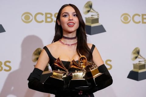 Olivia Rodrigo said winning three Grammys was a dream come true