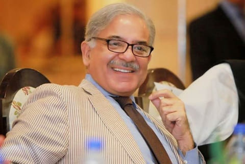 Pakistan's Leader of the Opposition Shahbaz Sharif.