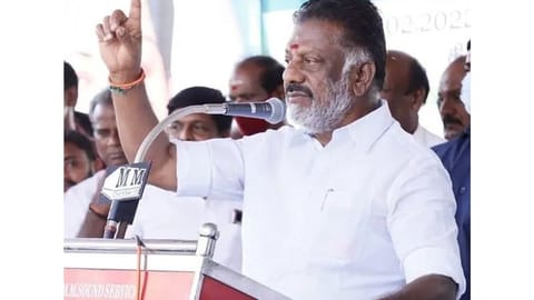 O. Panneerselvam (Source: IANS)