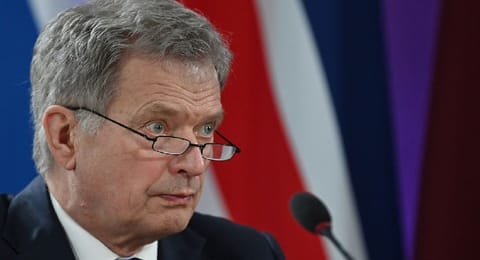 Finnish President Sauli Niinisto