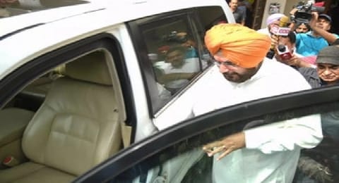 Congress leader Navjot Singh Sidhu