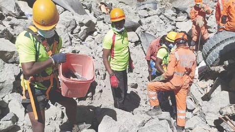 NDRF on rescue operation