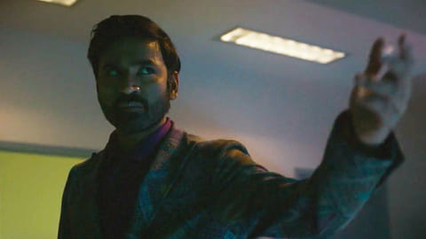 Actor Dhanush in 'The Gray Man' trailer