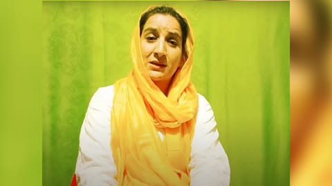 Kashmiri TV actress Amreen Bhat