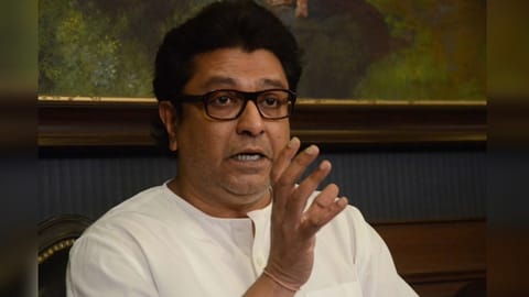 Maharashtra Navnirman Sena President Raj Thackeray.
