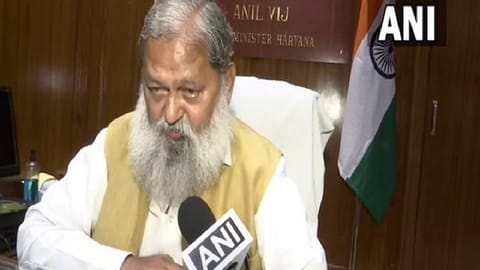 Home Minister Anil Vij