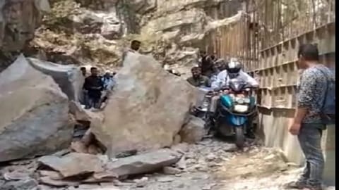 Visual from the Badrinath Highway 07, Uttarakhand