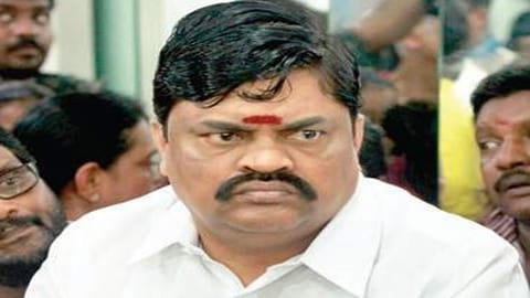 Former AIADMK minister KT Rajenthra Balaji