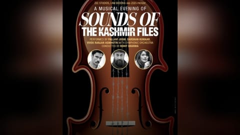 Makers come up with musical event titled 'Sounds of The Kashmir Files'