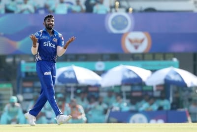 Indian cricketer Jasprit Bumrah