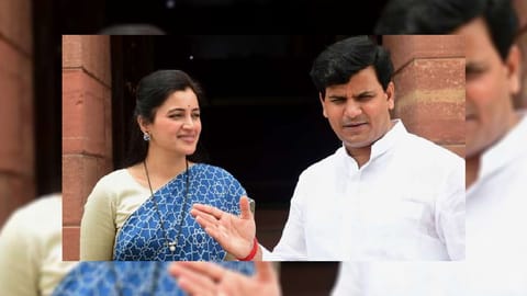 MP Navneet Rana and her MLA husband Ravi Rana