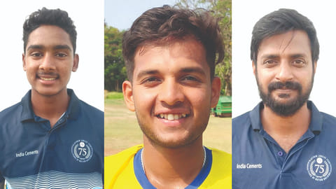 Shaik Rasheed, Harsh Dubey and V Maaruthi Raghav