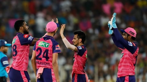 RR vs RCB match