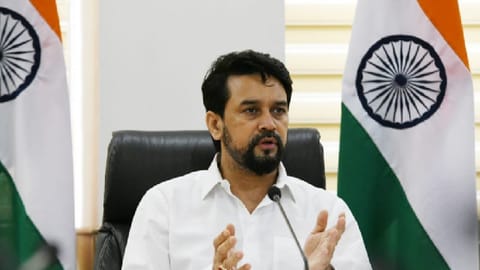I&B Minister Anurag Thakur.