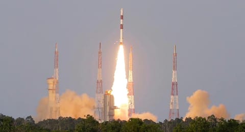 PSLV-C53/DS-EO and 2 other co-passenger satellites launched from the 2nd Launch Pad, SDSC-SHAR, Sriharikota