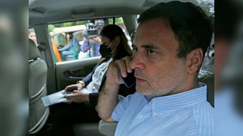 Congress leader Rahul Gandhi