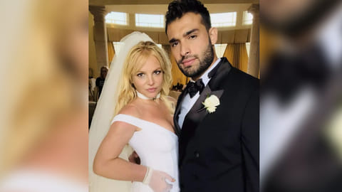 Britney Spears and Sam Asghari