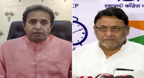 Nawab Malik and Anil Deshmukh